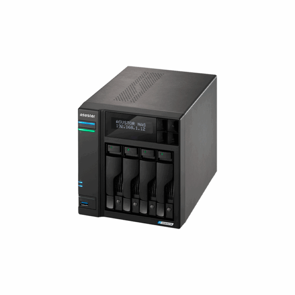 Almacenamiento nas as6704t qc 2.0/4bay/4gb/4 m.2/2-gblan/hdmi/2usb3.2 - Imagen 3