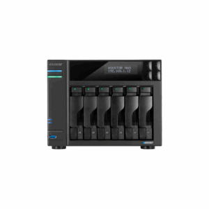 Almacenamiento nas asustor as6706t qc 2.0/6bay/8gb/4 m.2/2-gblan/hdmi/2usb3.2