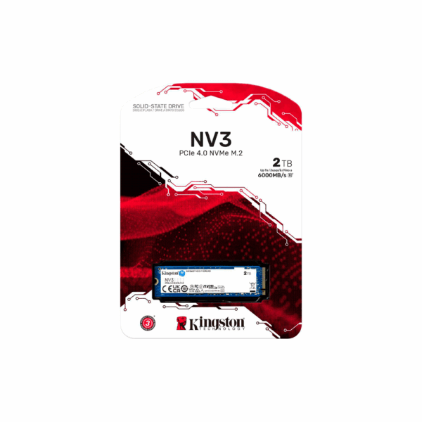 Ssd m.2 nvme 2tb kingston snv3s/2000g 6000/5000mb/s pcie 4.0 - Imagen 3