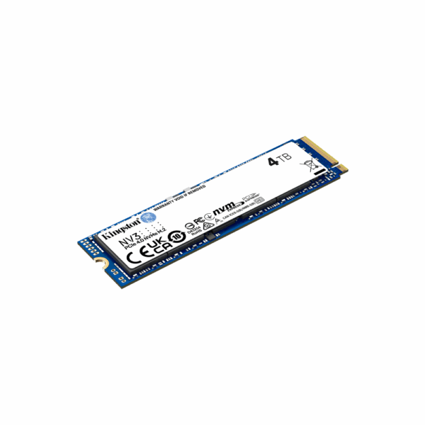 Ssd m.2 nvme 4tb kingston snv3s/4000g 6000/5000mb/s pcie 4.0 - Imagen 2