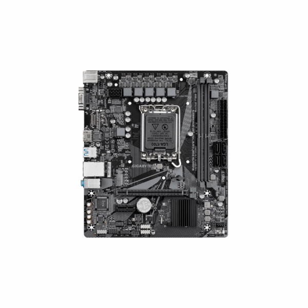Placa madre gigabyte 1700 h610m h v3 ddr4 gigabyte v/s/r/hdmi/m2/usb3.2/matx - Imagen 2