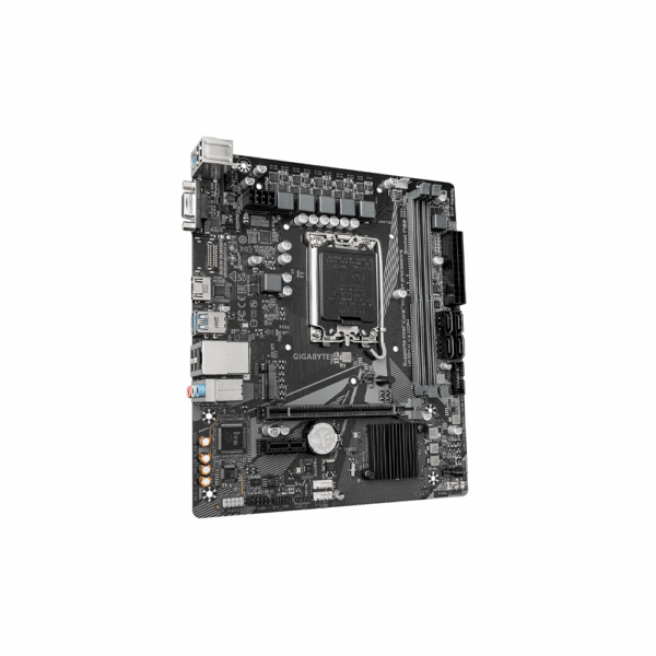 Placa madre gigabyte 1700 h610m h v3 ddr4 gigabyte v/s/r/hdmi/m2/usb3.2/matx - Imagen 3