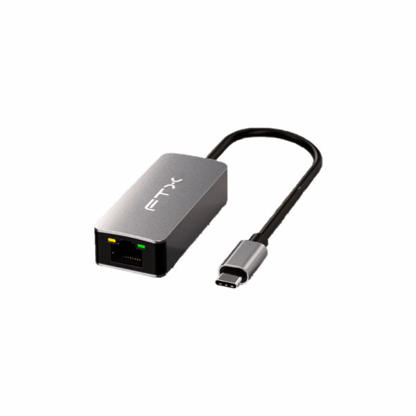 Adaptador usb-c 3.1 - rj45 m/h ftx-cml2500-ag 2.5gbps/gris