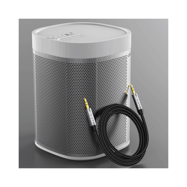 Cable de audio auxiliar 1.8m ftx-av311-p11gn-sg1.8 negro bolsa - Imagen 2