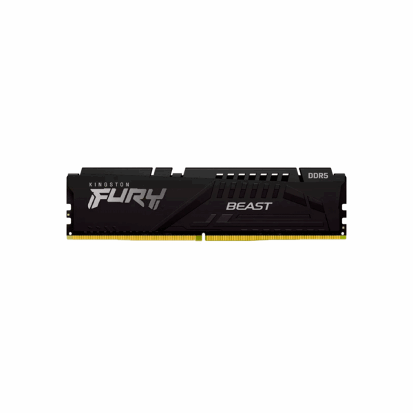 Memoria ram ddr5 16gb 6000 kingston fury beast bk kf560c36bbe2-16 xmp