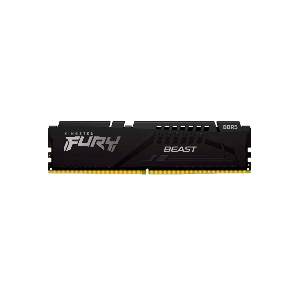 Memoria ram ddr5 16gb 6000 kingston fury beast bk kf560c36bbe2-16 xmp