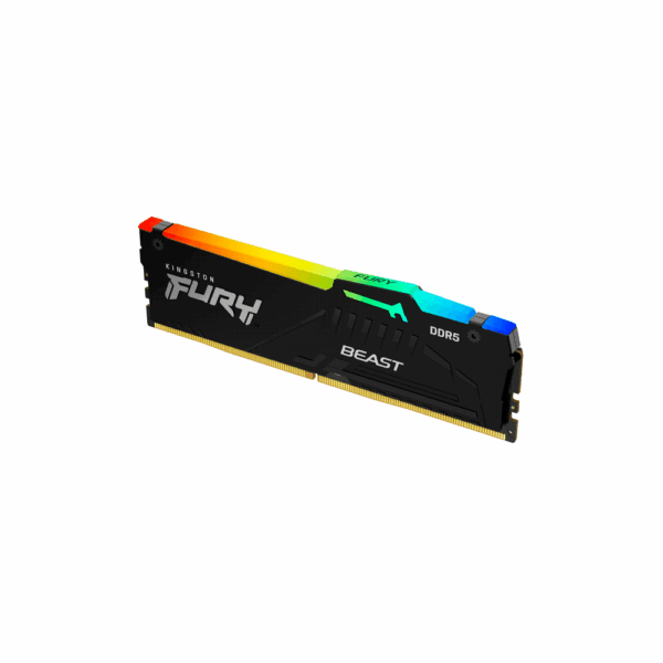 Momoria ram ddr5  8g 6000 kingston fury beast bk kf560c36bbea-8 rgb xmp - Imagen 2