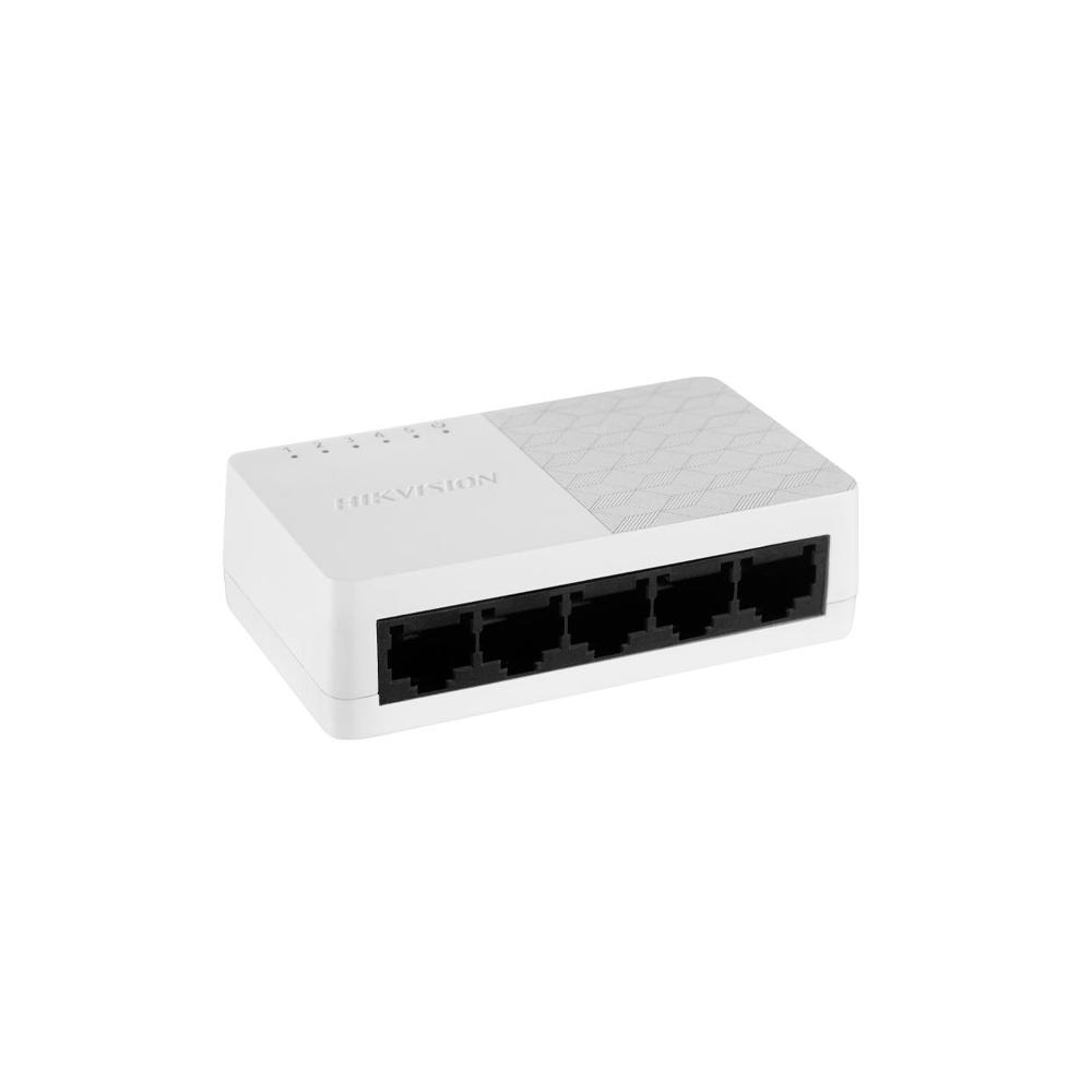 Switch hikvision ds-3e0505d-o 5p/1gbps plastico pared/escritorio