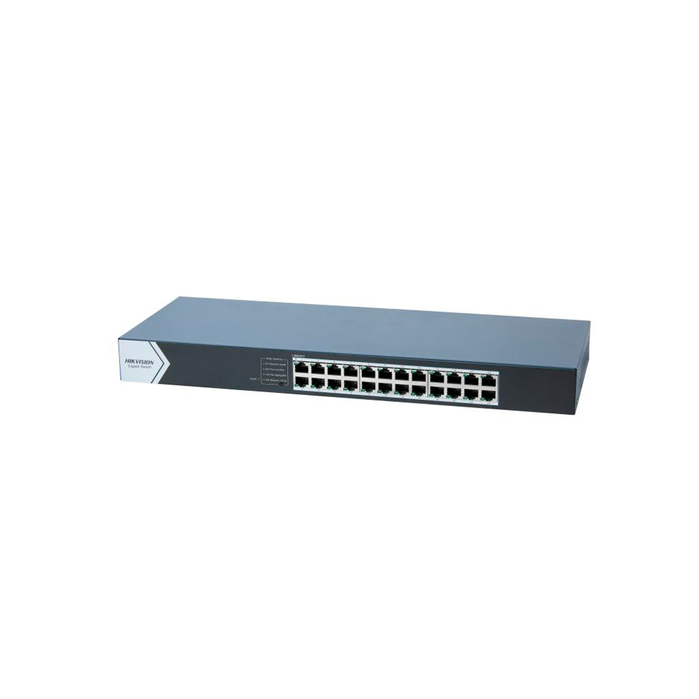 Switch hikvision ds-3e0524-e(c) 24p/1gbps metal rack