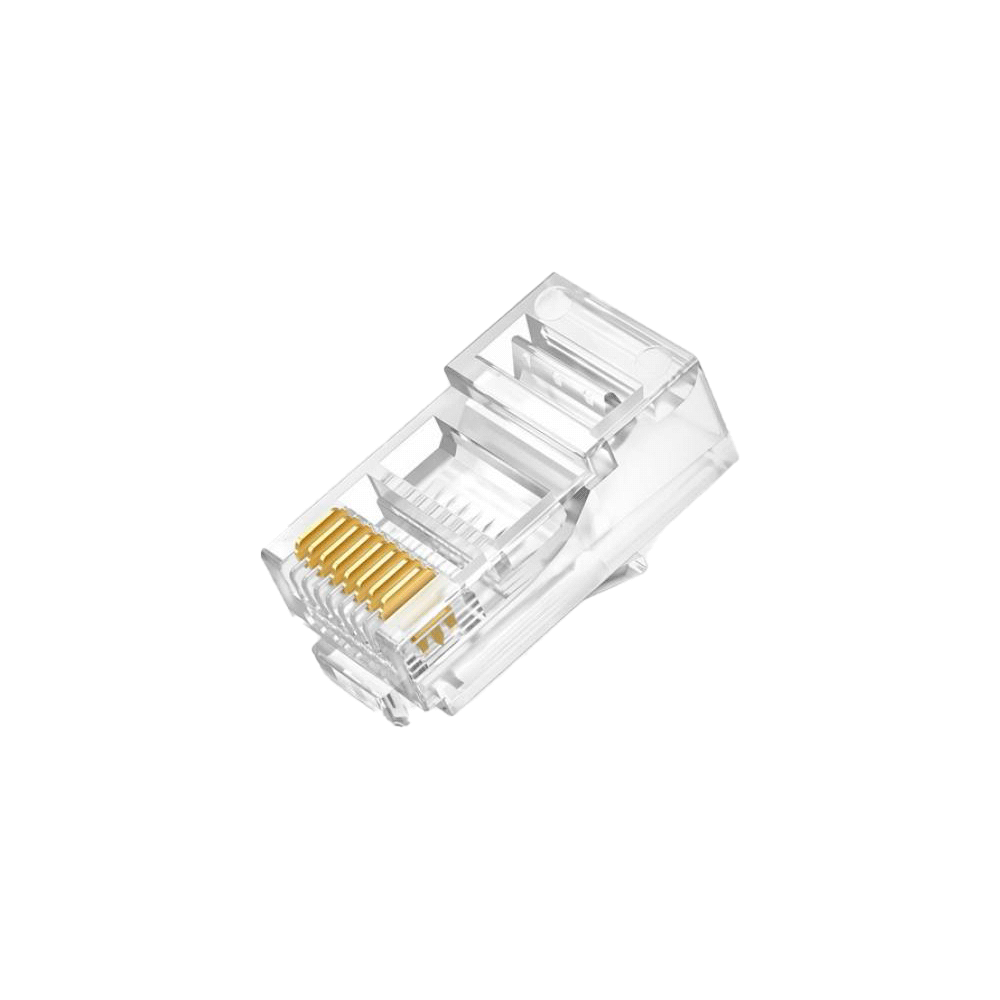 Conector rj45 cat 6 hikvision ds-1m6ua-15u 100 unidades