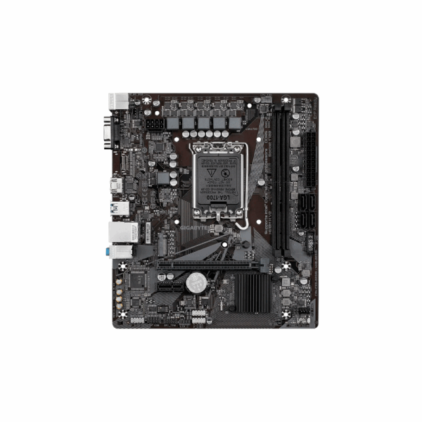 Placa madre gigabyte 1700 h610m h v2 ddr5 v/s/r/hdmi/m2/usb3.2/matx - Imagen 2