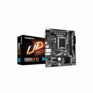 Placa madre gigabyte 1700 h610m h v2 ddr5 v/s/r/hdmi/m2/usb3.2/matx