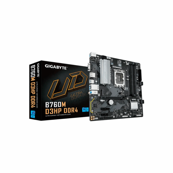 Placa madre gigabyte 1700 b760m d3hp ddr4 v/s/r/hdmi/dp/2m2/usb3.2/matx