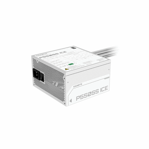 Fuente gigabyte 550w 80plus silver blanco gp-p550ss ice - Imagen 3