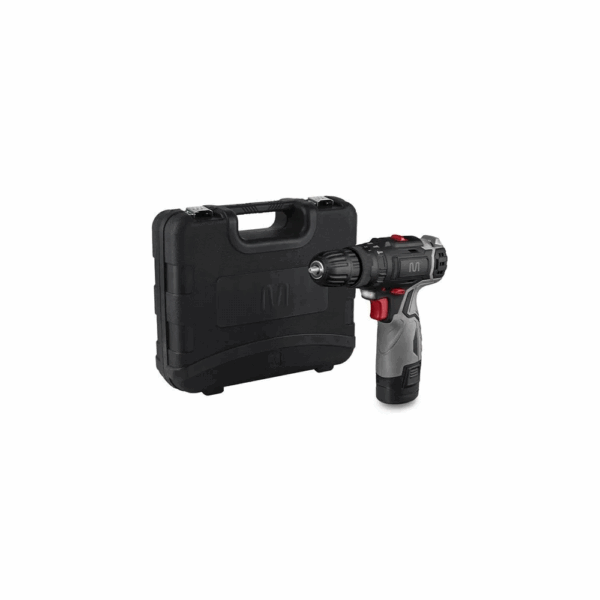 Taladro y destornillador multilaser fe074 12v recargable + maleta + 74 accesorios bivolt