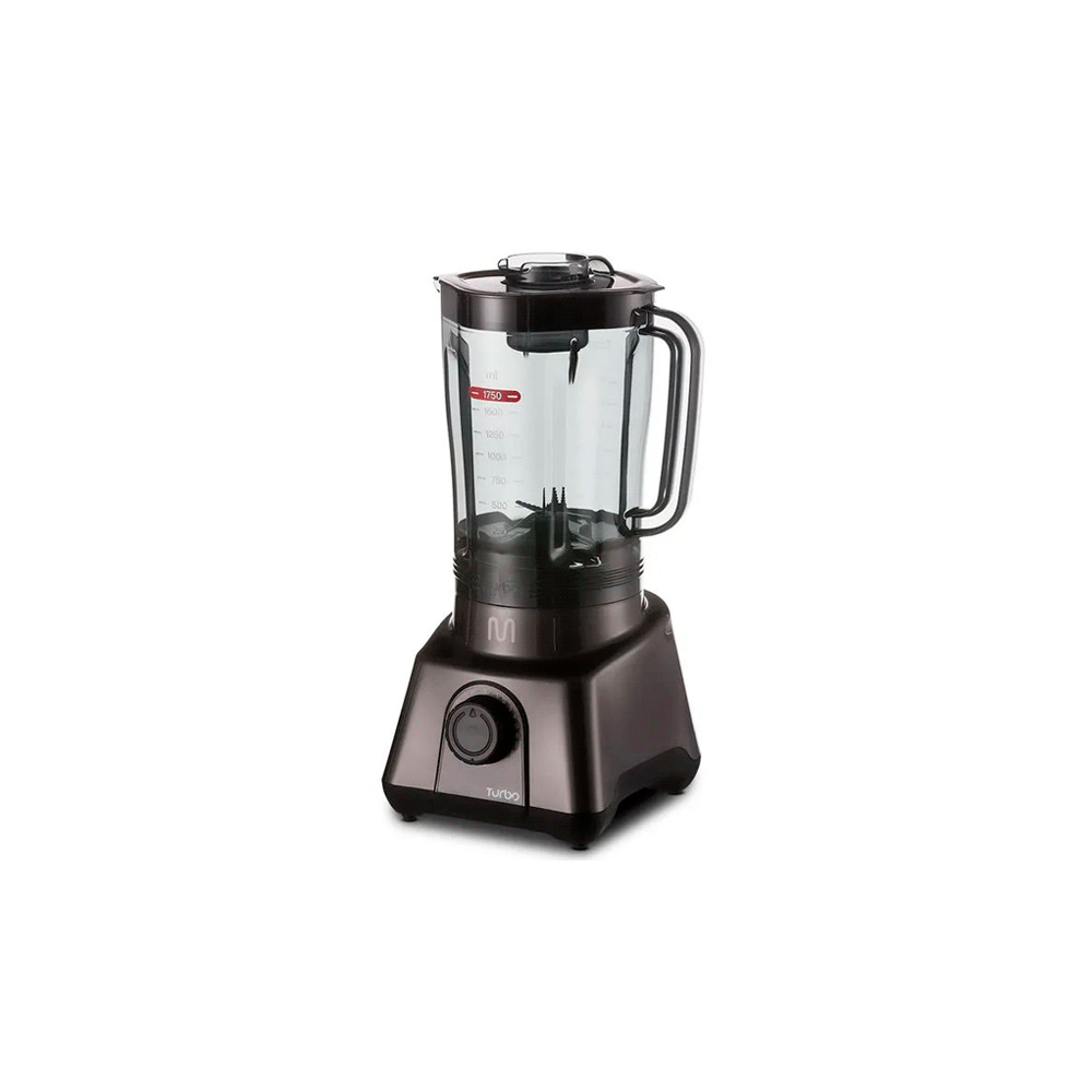 Licuadora multilaser 2.6l jarra plastica c/filtro 1100w 220v gris lq1162