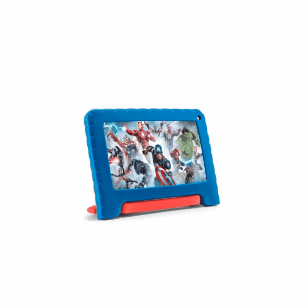 Tablet kid android multilaser nb417 qc/64gb/4g/7"/azul avengers disney - Imagen 2