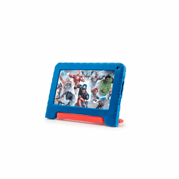 Tablet kid android multilaser nb417 qc/64gb/4g/7"/azul avengers disney - Imagen 3