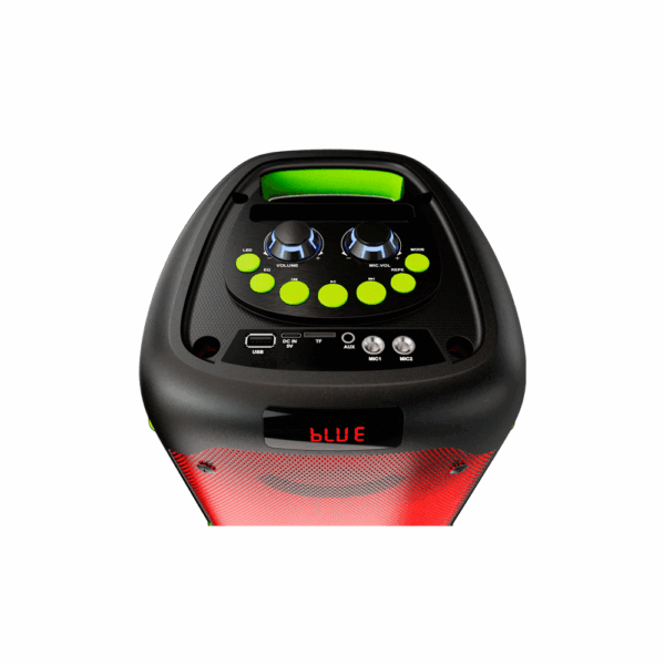 Parlante klip kls-100 1200w boomfire bt/aux/sd/usb/fm/tws/led/bat - Imagen 4