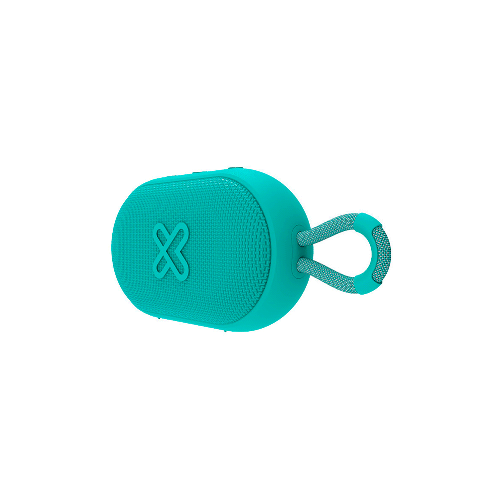Parlante klip kbs-030gn 6w groovesplash bt/bat/ipx7/tws/mic/verde