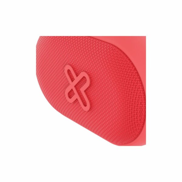 Parlante klip kbs-030rd 6w groovesplash bt/bat/ipx7/tws/mic/rojo - Imagen 3