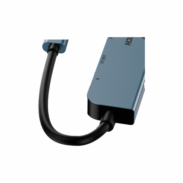 Hub usb-c/7 en 1 xtech xtc-571 4k/5gbps/sd/usb-c gris - Imagen 4