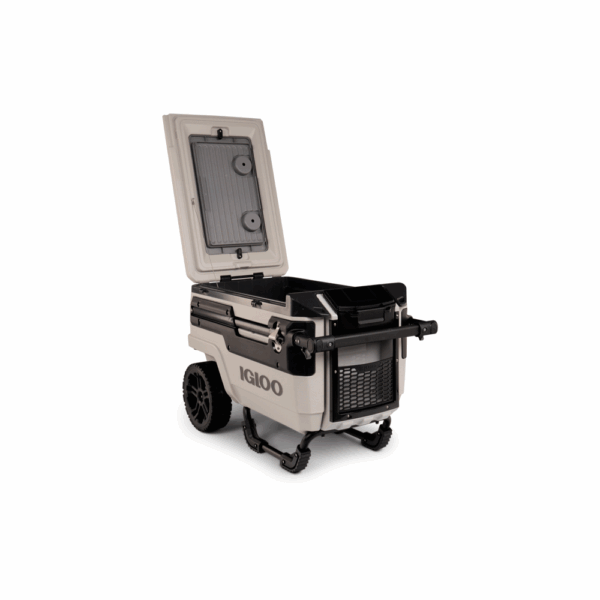 Conservadora igloo 66 litros trailmate journey c/ruedas crema 34938 - Imagen 4