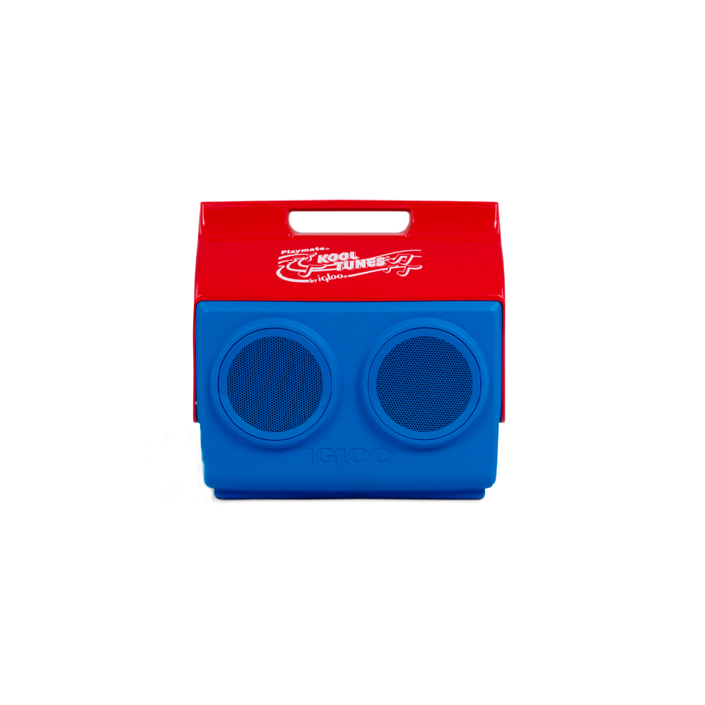 Conservadora con parlante igloo 13l kooltunes azul y rojo 27775