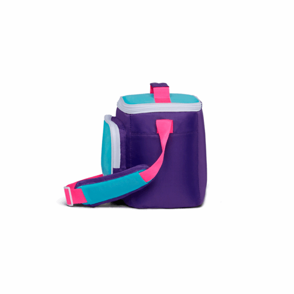 Bolsa termica igloo 9 latas vertical lunch retro violeta 66060 - Imagen 5