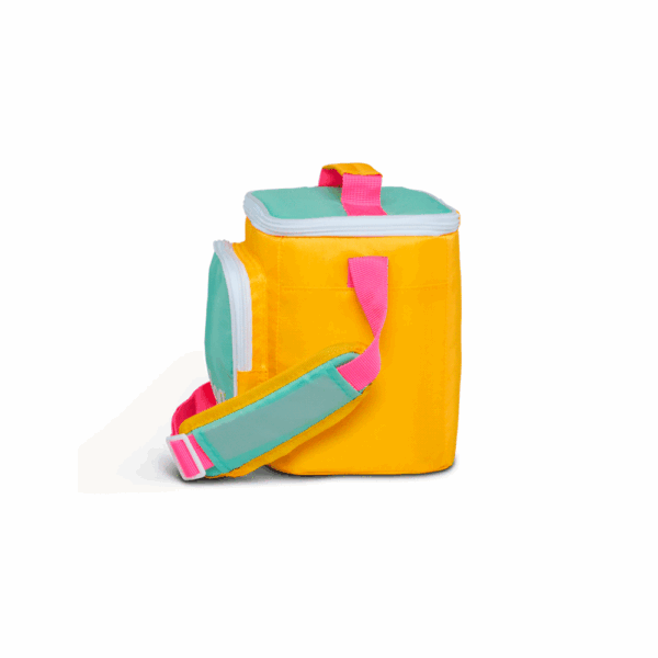 Bolsa termica igloo 9 latas vertical lunch retro amarillo 66061 - Imagen 5