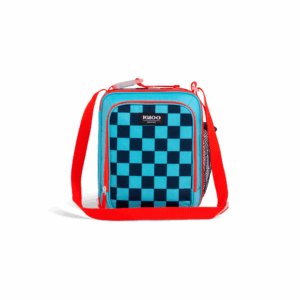 Bolsa termica igloo 5 latas vertical lunch retro azul 64304