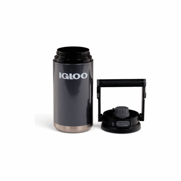 botella termica igloo 1.6l negro c/manija 31486 - Imagen 4