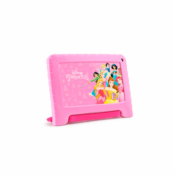 Tablet kid android multilaser nb622 qc/64gb/4g/9"/rosa princesas disney - Imagen 2