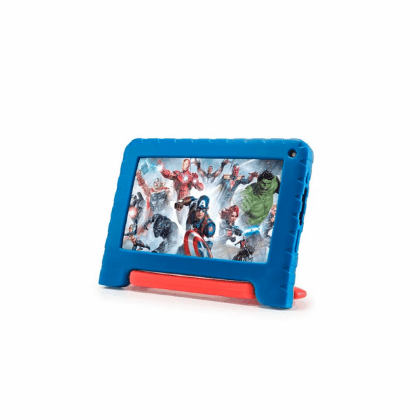 Tablet kid android multilaser nb625 qc/64gb/4g/7"/azul avengers disney - Imagen 3