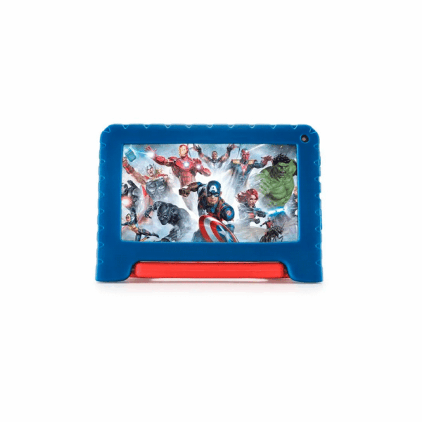 Tablet kid android multilaser nb625 qc/64gb/4g/7"/azul avengers disney