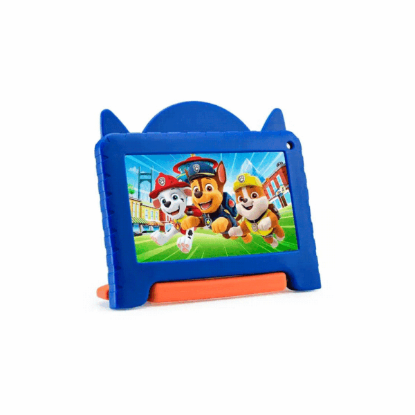 Tablet kid android multilaser nb630 qc/64gb/4g/7"/azul paw patrol chase disney - Imagen 3