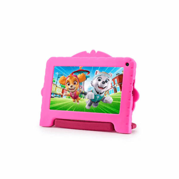 Tablet kid android multilaser nb631 qc/64gb/4g/7"/rosa paw patrol skye disney - Imagen 2