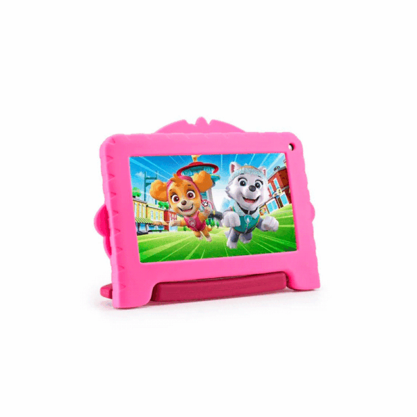 Tablet kid android multilaser nb631 qc/64gb/4g/7"/rosa paw patrol skye disney - Imagen 3