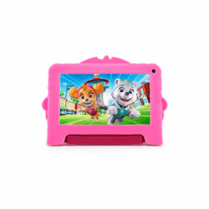 Tablet kid android multilaser nb631 qc/64gb/4g/7"/rosa paw patrol skye disney