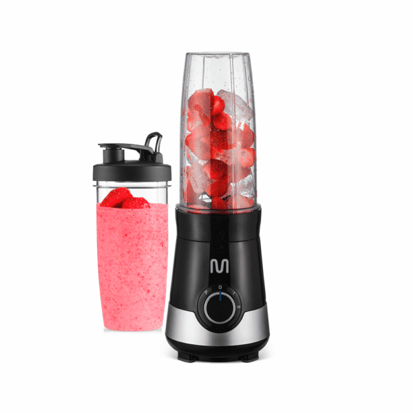 Licuadora shake multilaser go014 300w 220v 3 velocidades con 2 vasos - Imagen 4