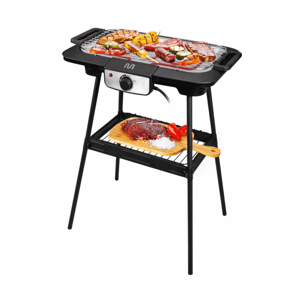 Parrilla electrica multilaser go134 c/base 2000w 220v gourmet - Imagen 3