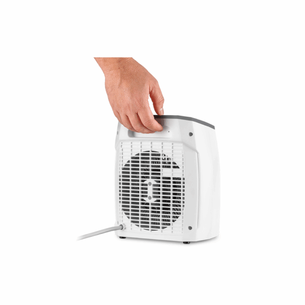 Estufa caloventor multilaser ed021 1500w 220v blanco - Imagen 5
