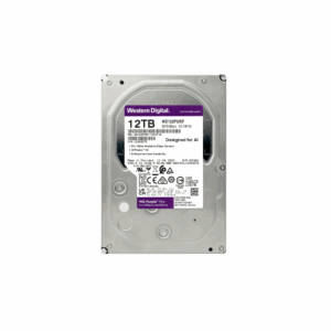 Disco duro sata3 12tb western digital purple pro 7200 512mb wd122purp surv (garantia br)