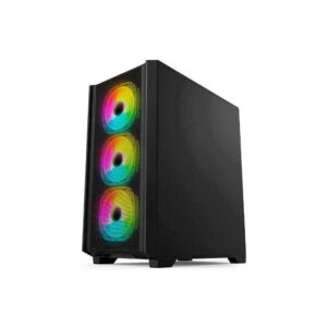 Gabinete Gamer Ftx-702bk Vidrio Templado Matx/Mitx Negro