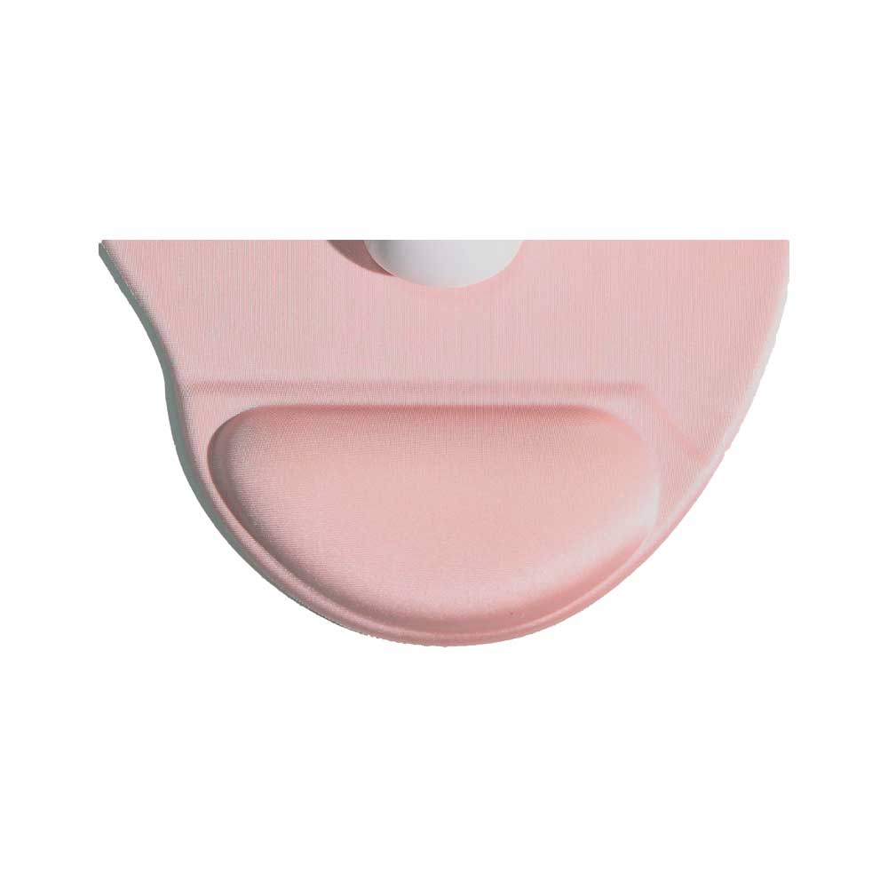 Mouse Pad Ftxmpg01-Pk 31x27cm Con Apoyo De MuñEca En Gel Rosa