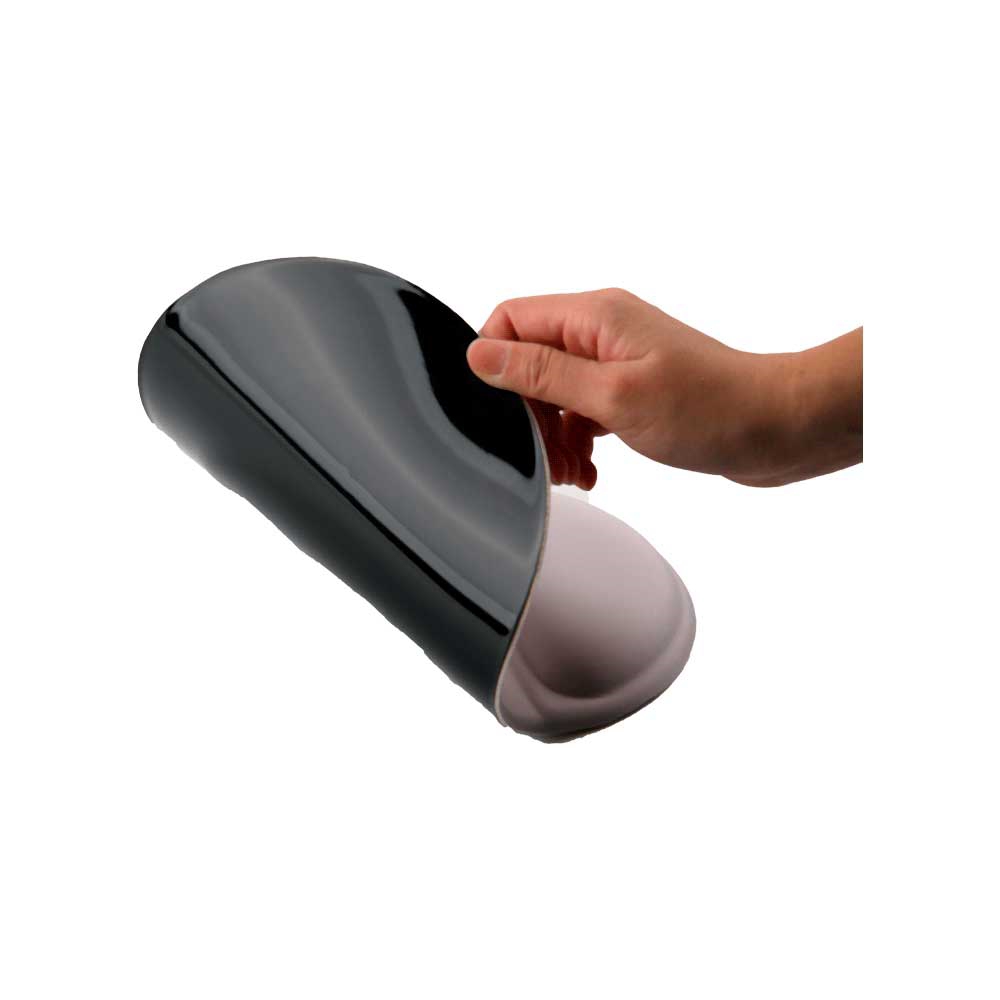 Mouse Pad Ftxmpg01-Bg 31x27cm Con Apoyo De MuñEca En Gel Beige - Imagen 2