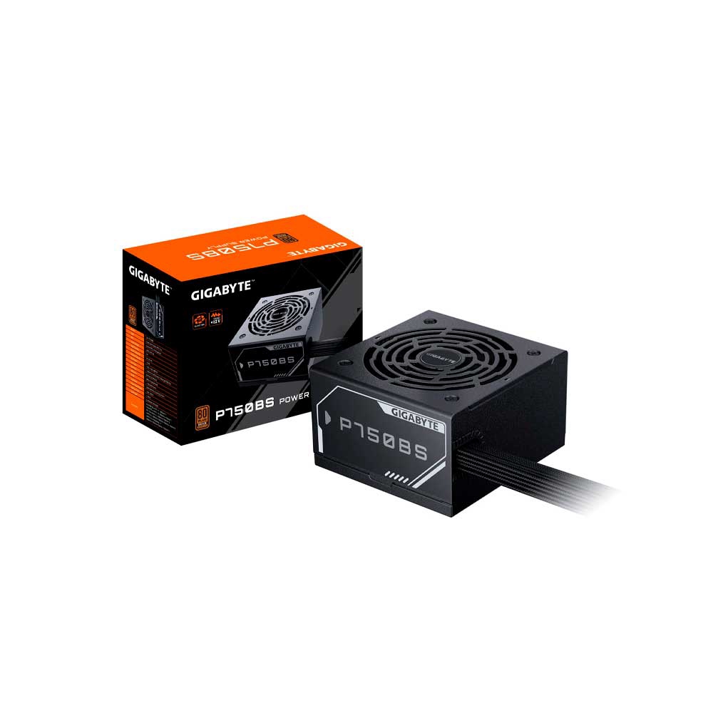 Fuente Gigabyte 750w 80plus Bronze Semimodular Gp-P750bs