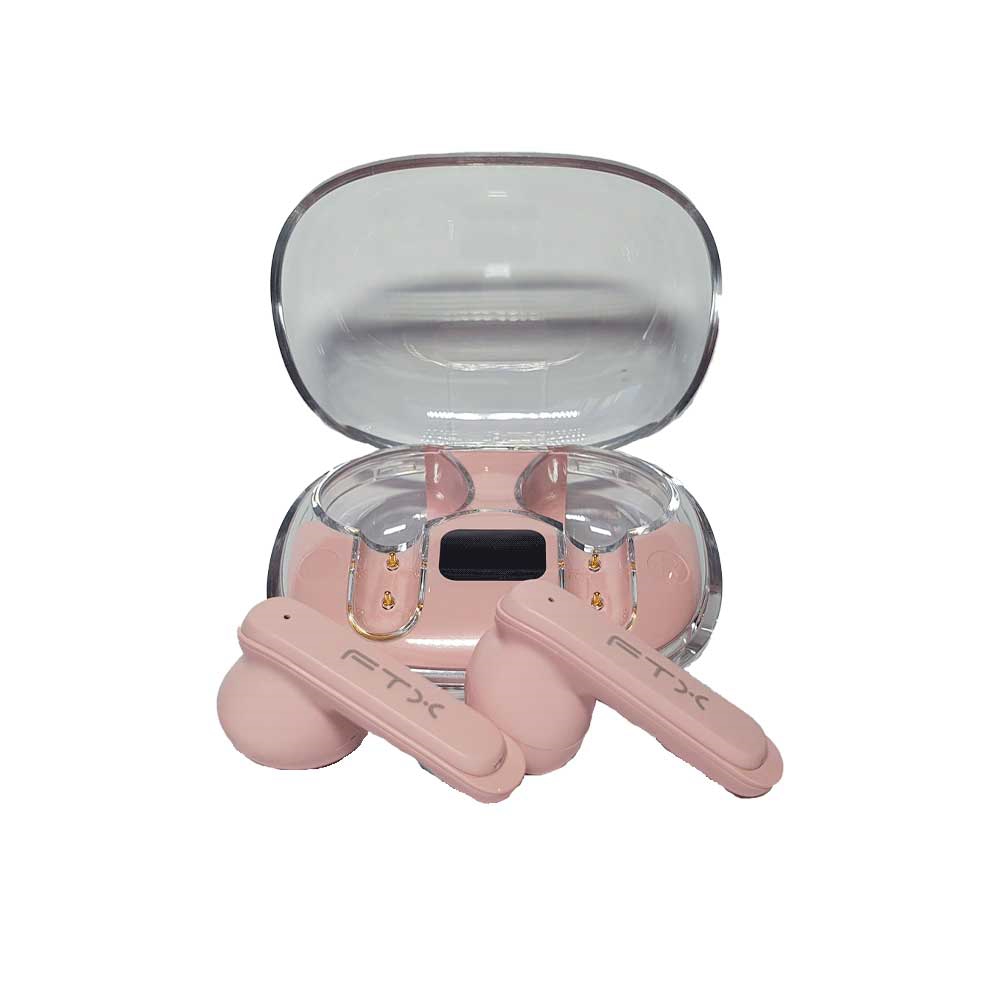 Auricular Con Microfono Ftx E80-Pk Bt/Mic/Enc/Touch/Ipx6 Rosa - Imagen 3