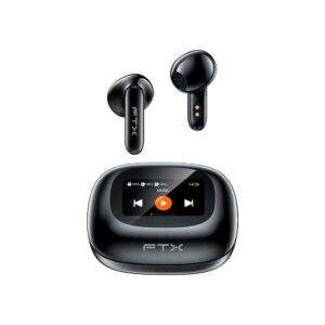Auricular Con Microfono Ftx E97l-Bk Bt/Mic/Touch/Ipx6 Negro C/Pant Led