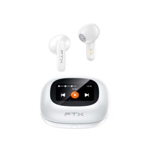 Auricular Con Microfono Ftx E97l-Wh Bt/Mic/Touch/Ipx6 Blanco C/Pant Led